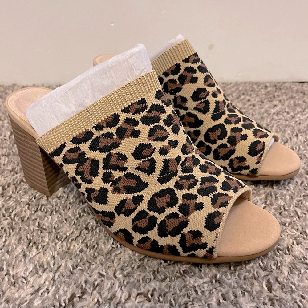 Basswood High Heel Mules